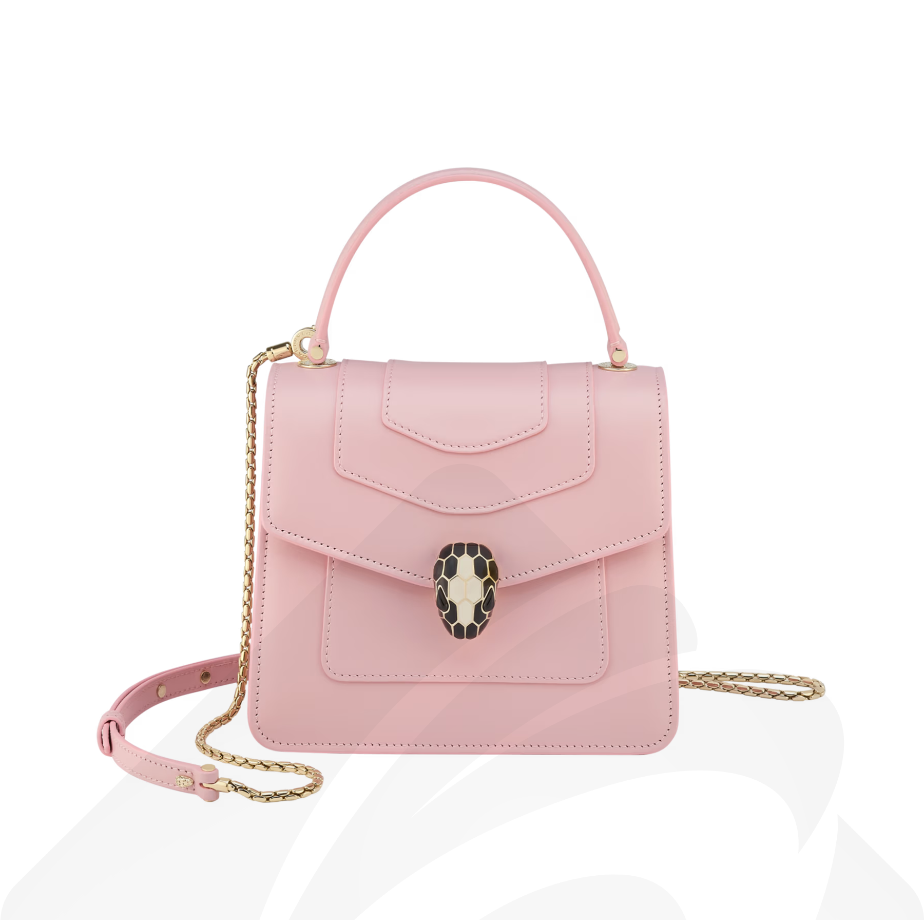 バレンシアガ セルペンティ フォーエバー トップハンドル 素材:カーフレザー 色:ピンク/グリーン/ブルー