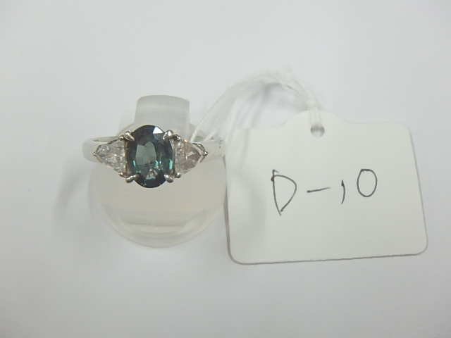 pt900 アレキ 4.9g 1.00ct 0.400ct 