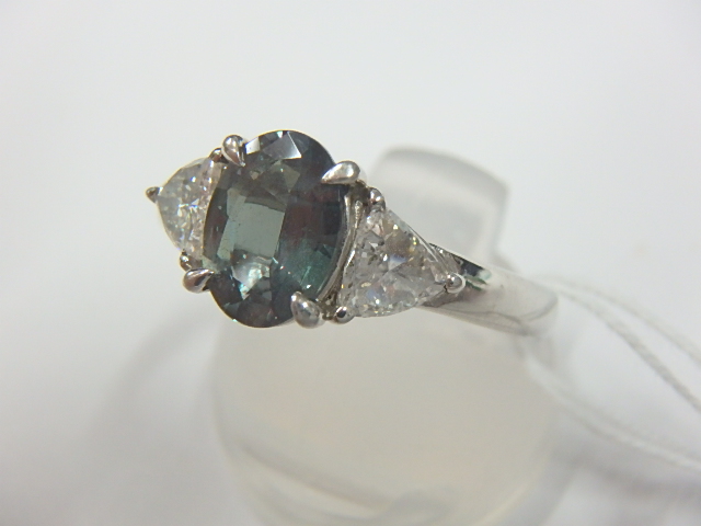 pt900 アレキ 4.9g 1.00ct 0.400ct 