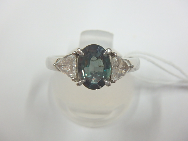 pt900 アレキ 4.9g 1.00ct 0.400ct 