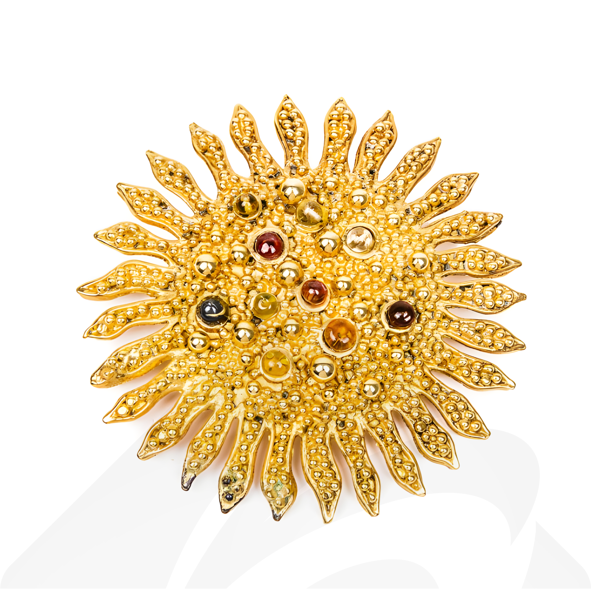 ロエベ サン ブローチ  素材:メタル 色:ゴールド