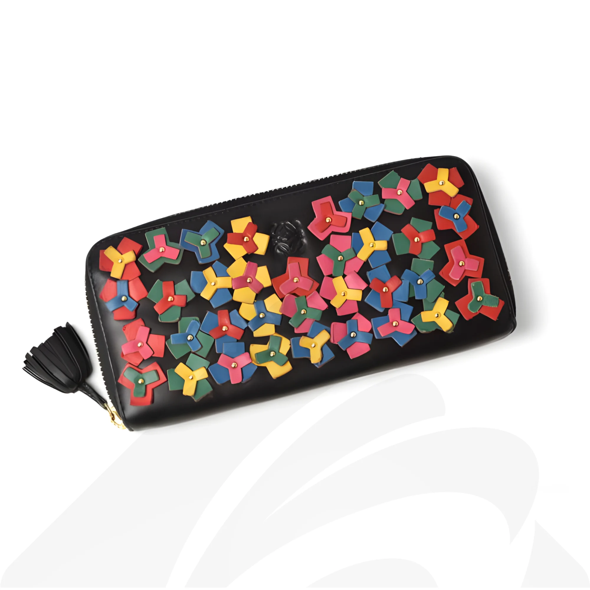 ロエベ ロエベ限定版 ロングウォレット  素材:ラムスキンレザー 色:マルチカラー