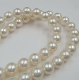 MIKIMOTO ミキモト パール ネックレス  K18 750 約83g 丸玉8.0㎜