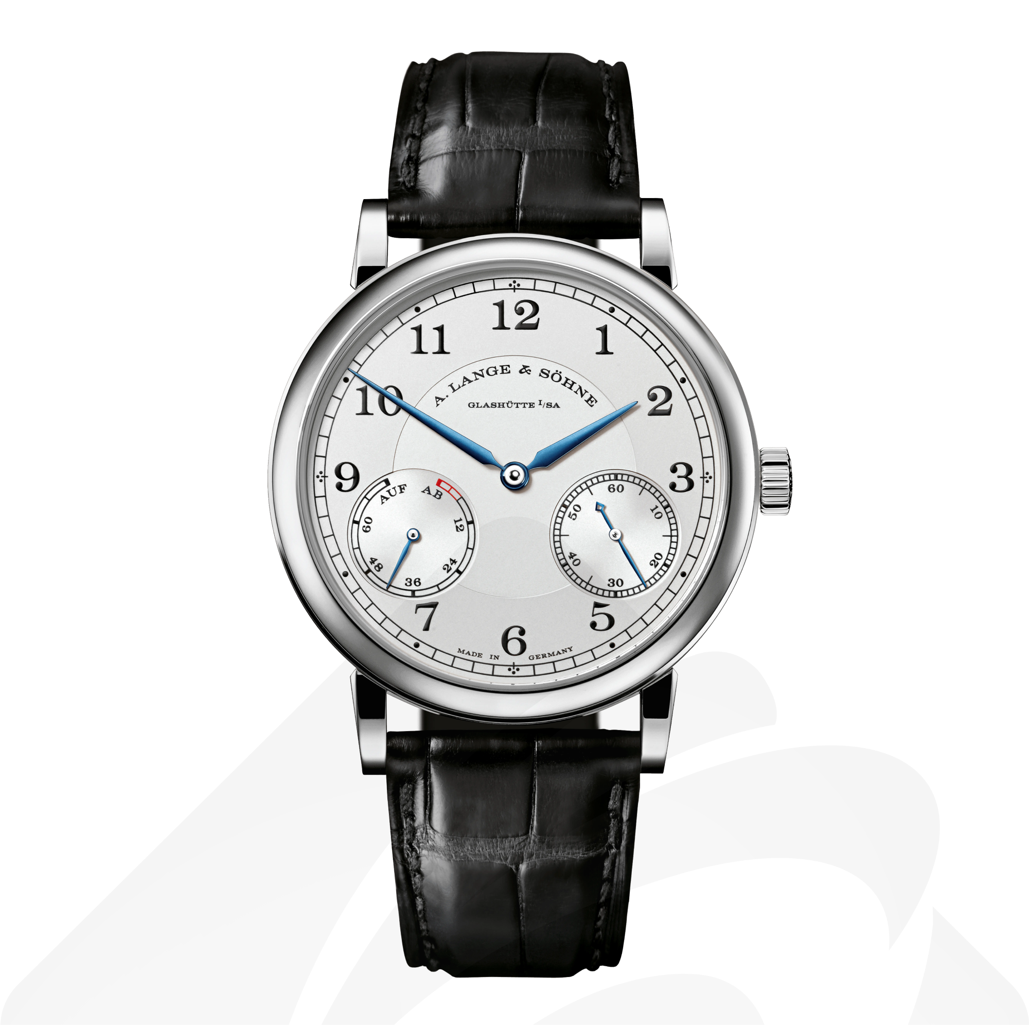 A.ランゲ&ゾーネ 1815 アップ/ダウン  素材:18Kホワイトゴールド 色:シルバー