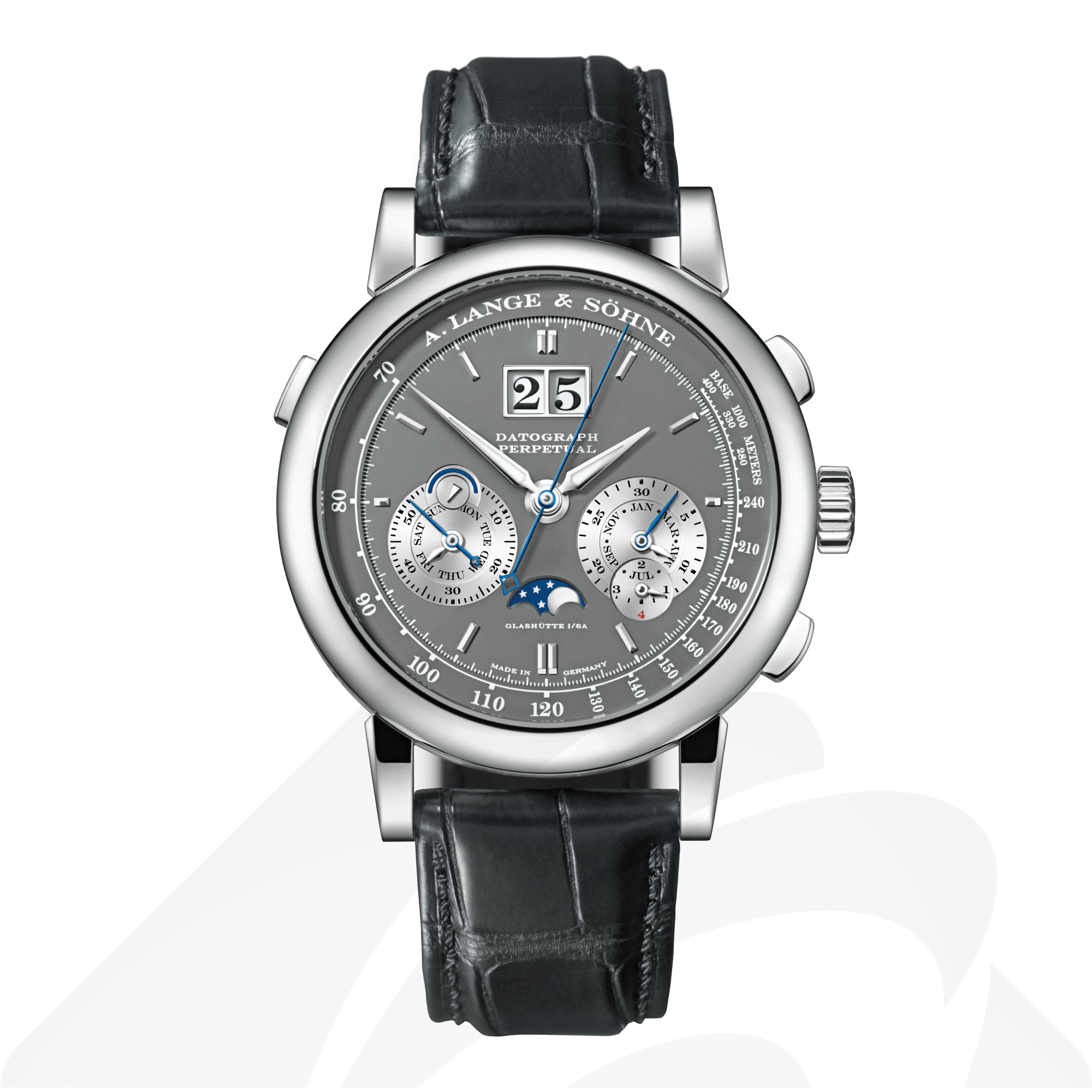 A.ランゲ&ゾーネ ダトグラフ･パーペチュアル  素材:18Kホワイトゴールド 色:ライトグレー