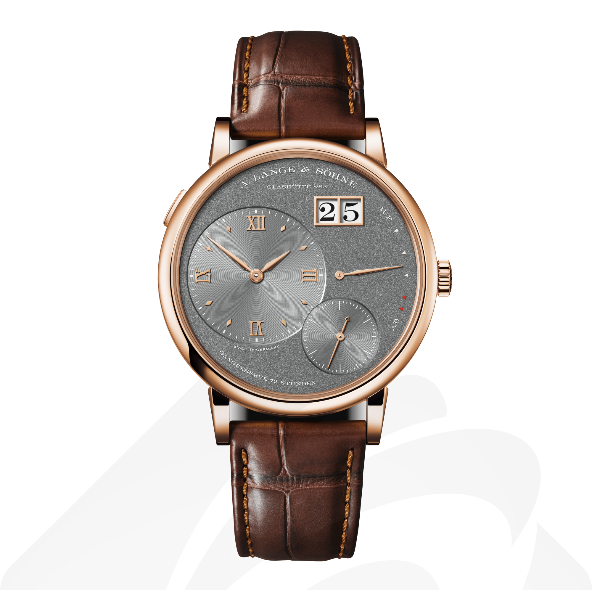 A.ランゲ&ゾーネ グランド・ランゲ1  素材:18Kピンクゴールド 色:グレー