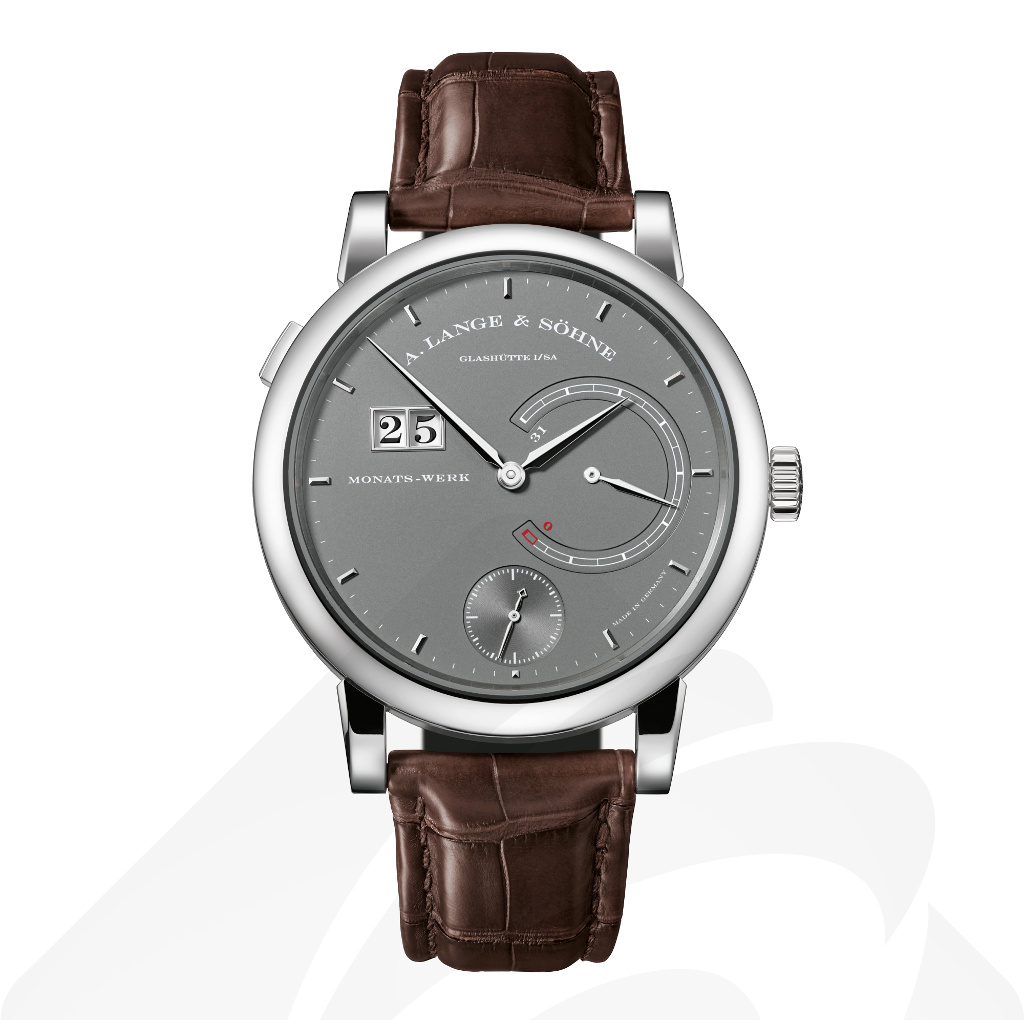 A.ランゲ&ゾーネ ランゲ31  素材:18Kホワイトゴールド 色:
グレー