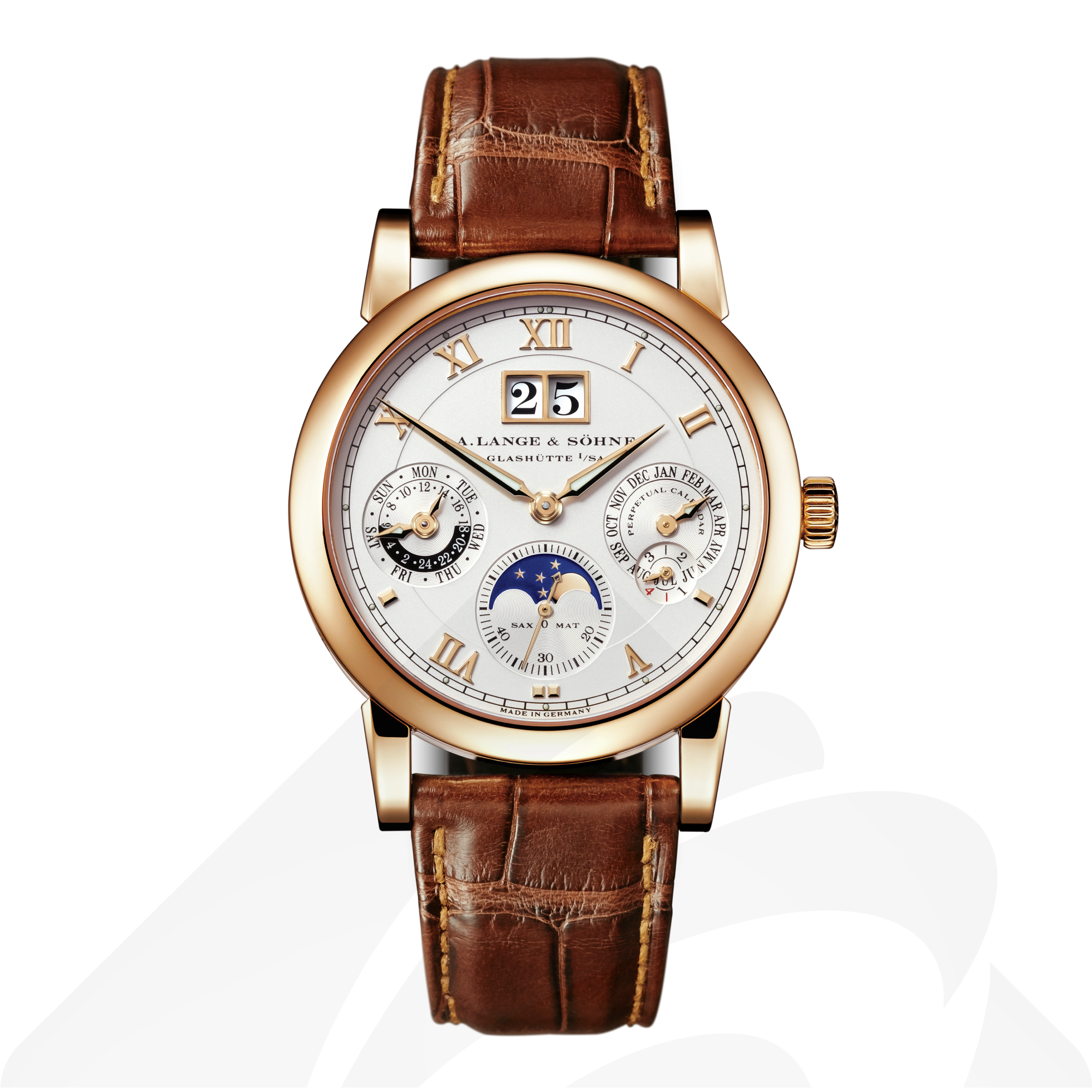 A.ランゲ&ゾーネ ランゲマティック・パーペチュアル  素材:18Kピンクゴールド 色:シルバー