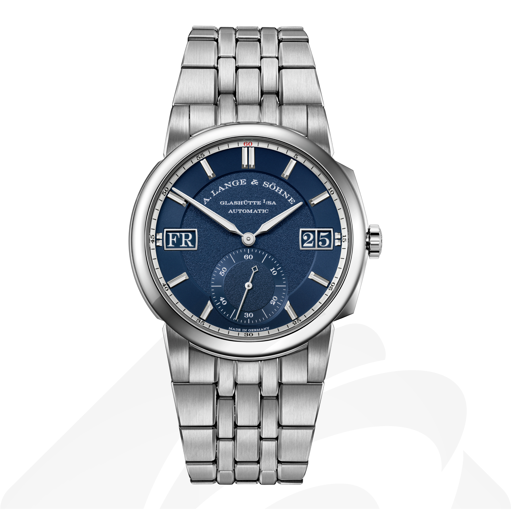 A.ランゲ&ゾーネ オデュッセウス  素材:ステンレススチール 色:ダークブルー