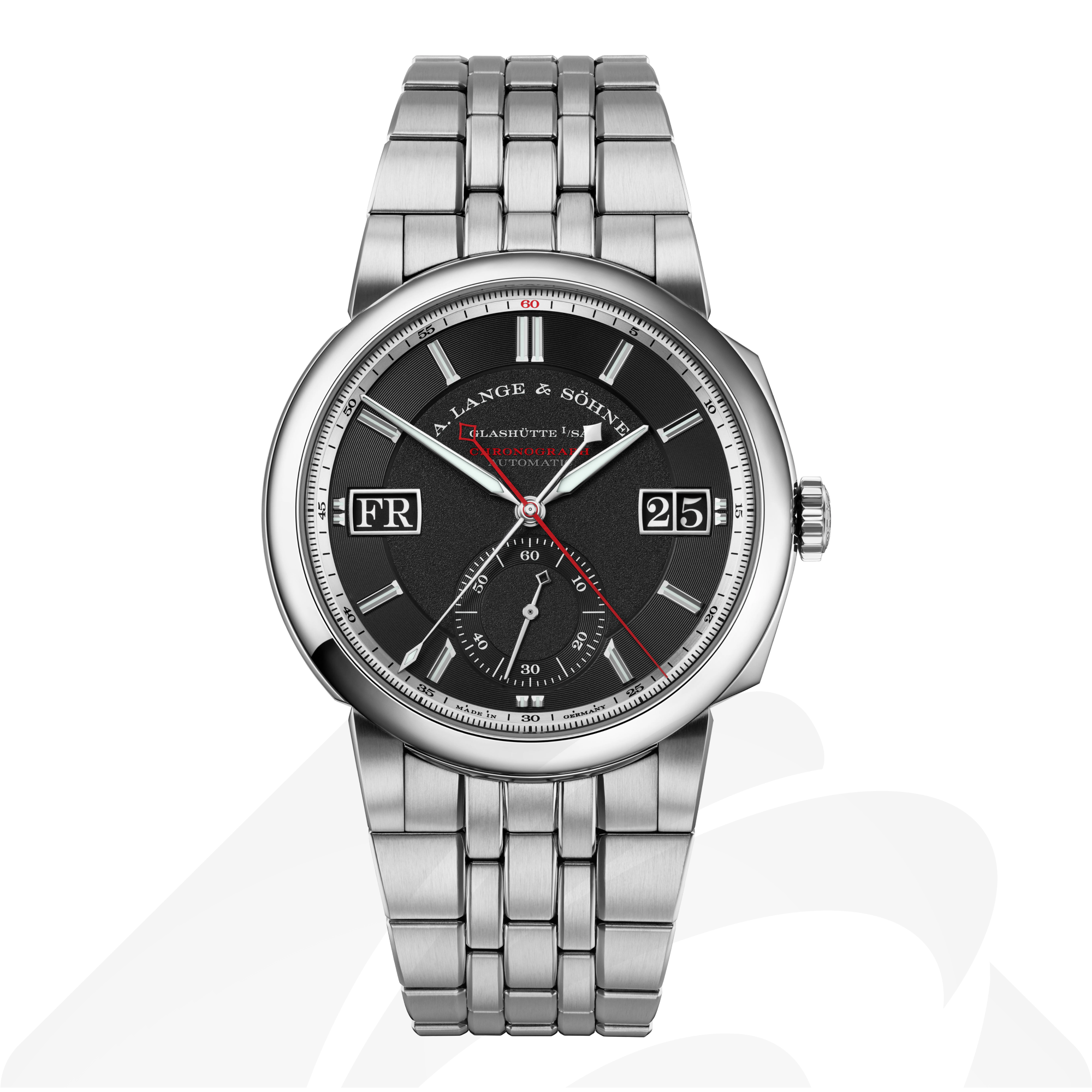 A.ランゲ&ゾーネ オデュッセウス・クロノグラフ  素材:ステンレススチール 色:
ブラック
