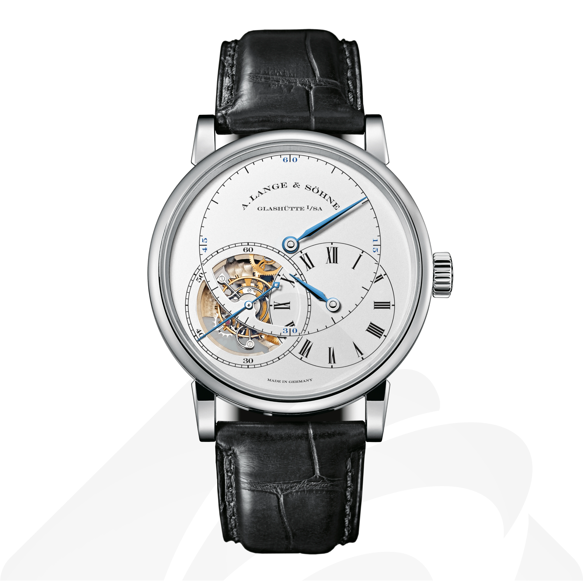 A.ランゲ&ゾーネ リヒャルト･ランゲ･トゥールビヨン“プール･ル･メリット”  素材:18Kホワイトゴールド 色:
シルバー