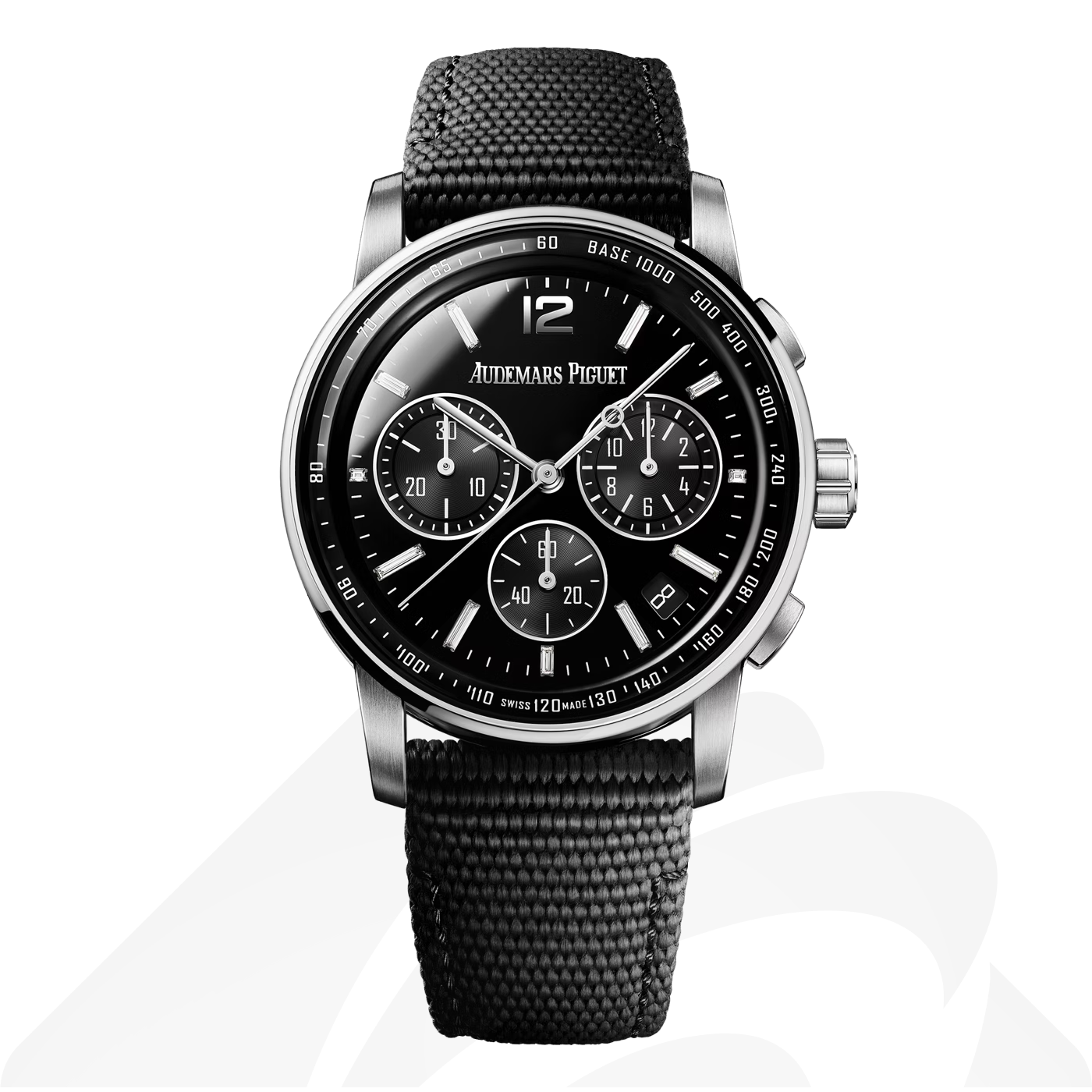 オーデマ ピゲ CODE 11.59 バイ オーデマ ピゲ クロノグラフ 素材:18Kホワイトゴールド 色:ブラック