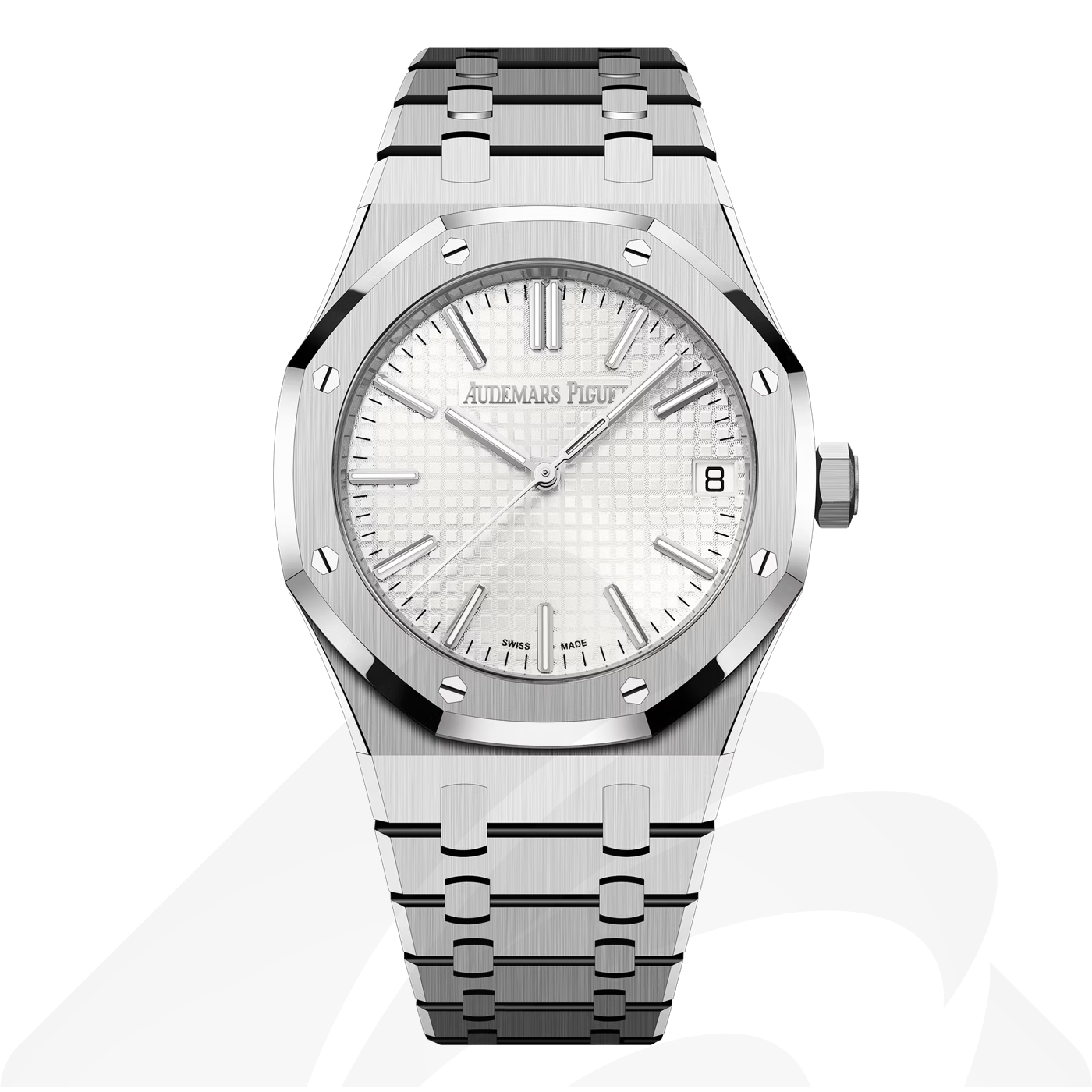 オーデマ ピゲ ロイヤル オーク オートマティック 素材:ステンレススティール 色:ホワイト