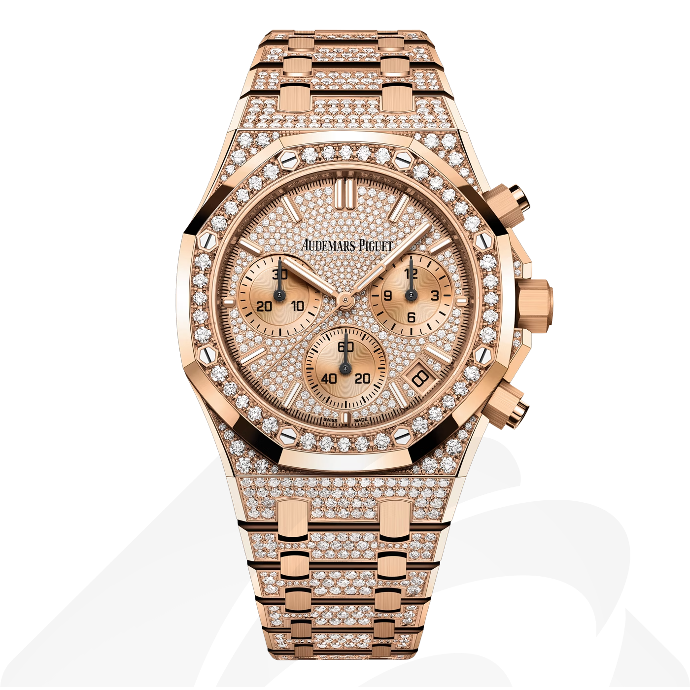 オーデマ ピゲ ロイヤル オーク クロノグラフ 素材:18Kピンクゴールド 色:ピンクゴールド