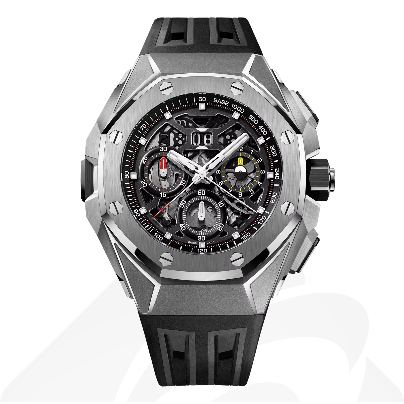 オーデマ ピゲ ロイヤル オーク コンセプト スプリットセコンド クロノグラフ GMT ラージデイト 素材:Titanium 色:ブラック