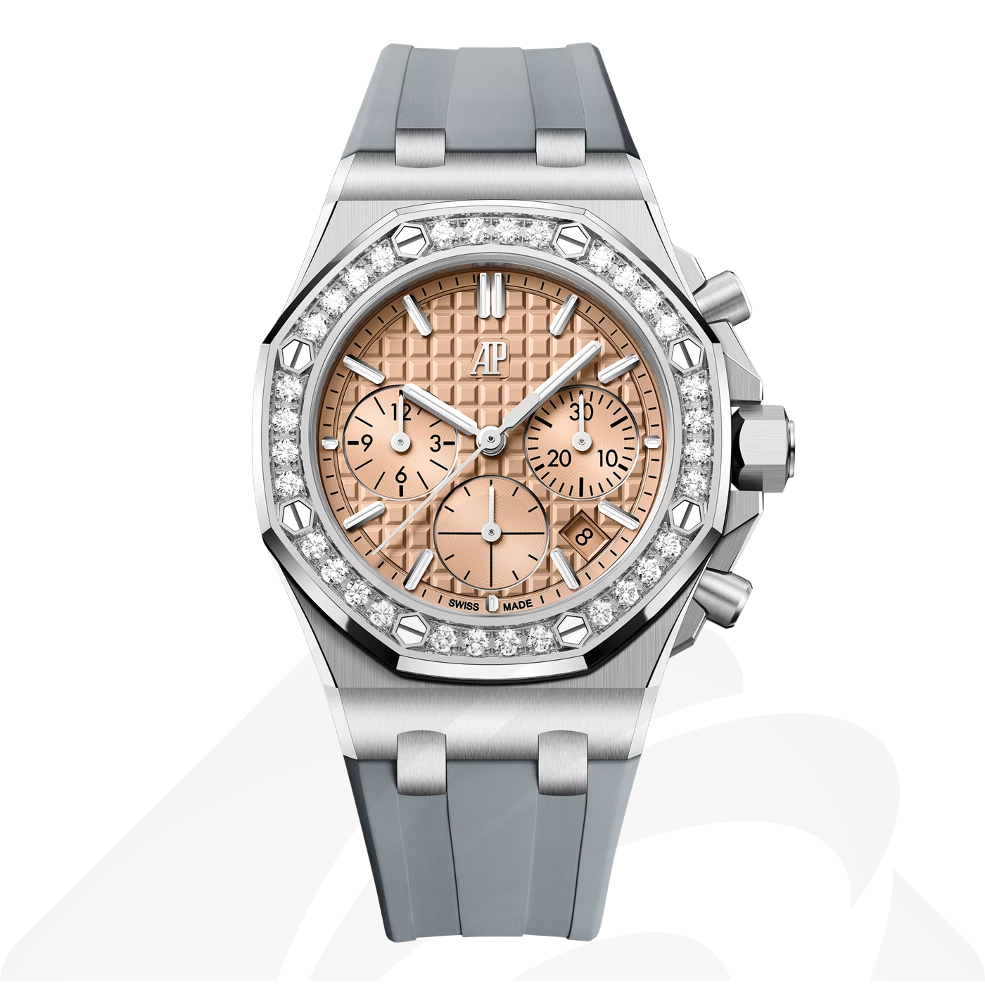 オーデマ ピゲ ロイヤル オーク オフショア クロノグラフ 素材:ステンレススティール 色:サーモンカラー