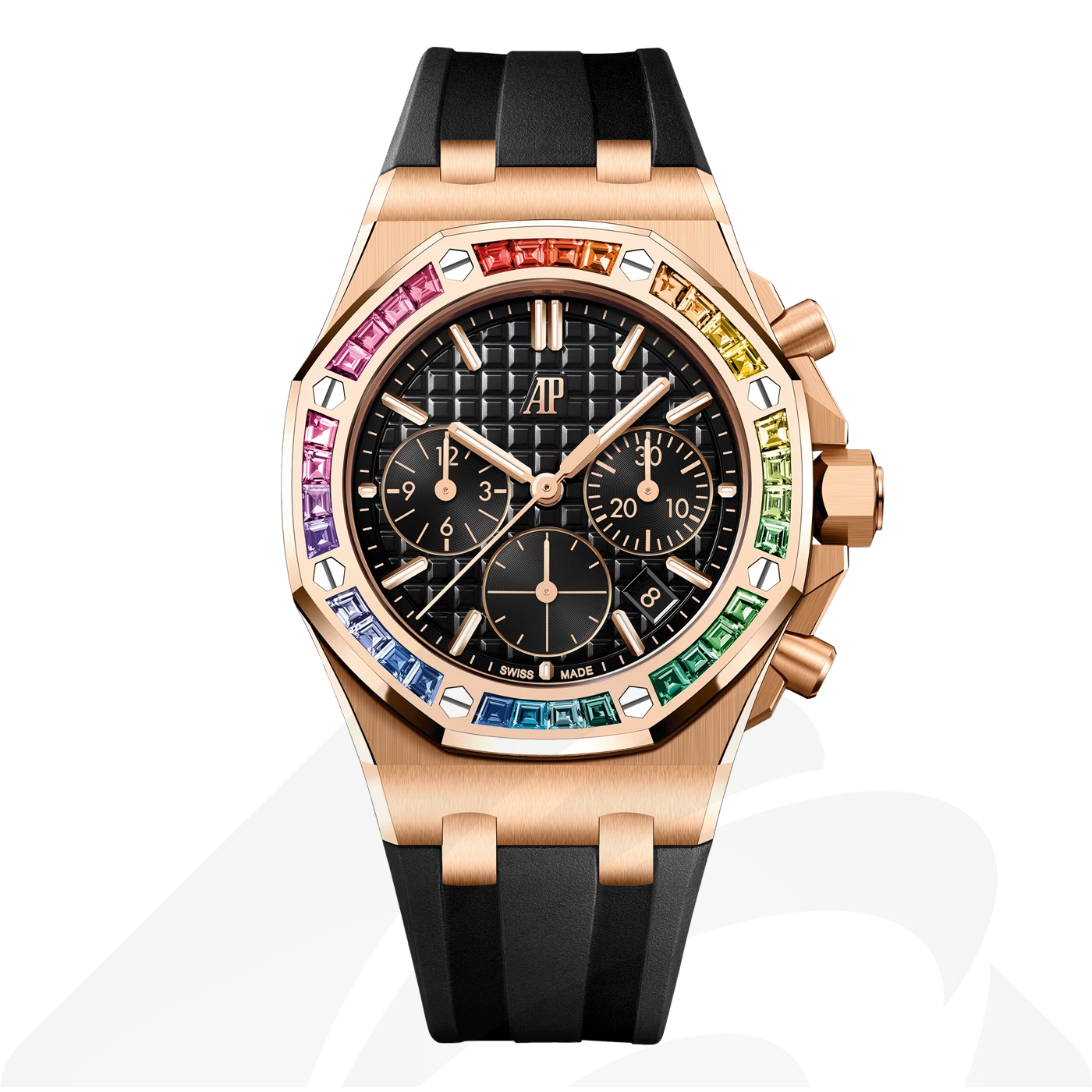 オーデマ ピゲ ロイヤル オーク オフショア クロノグラフ 素材:18Kピンクゴールド 色:ブラック