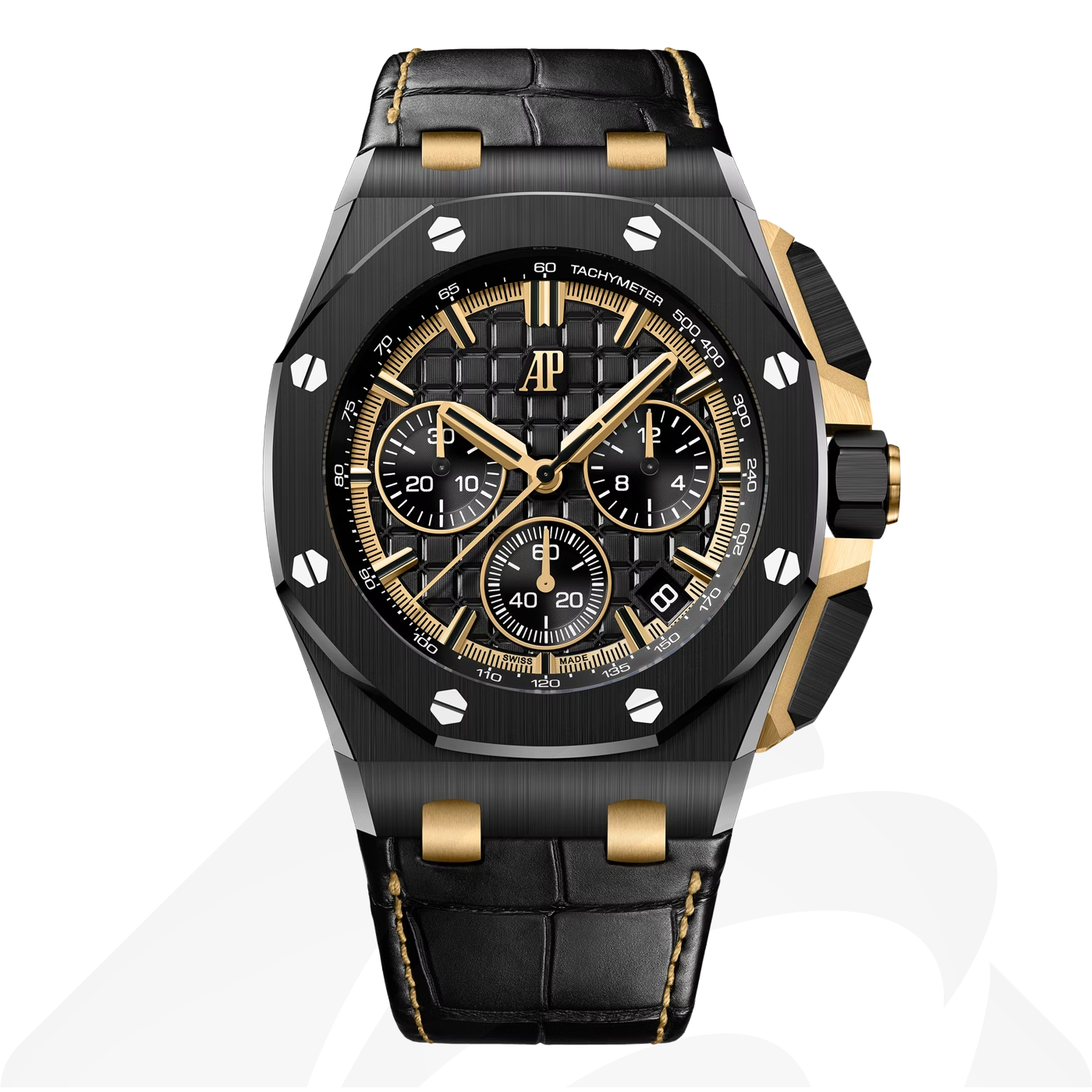 オーデマ ピゲ ロイヤル オーク オフショア クロノグラフ 素材:ブラックセラミック 色:ブラック