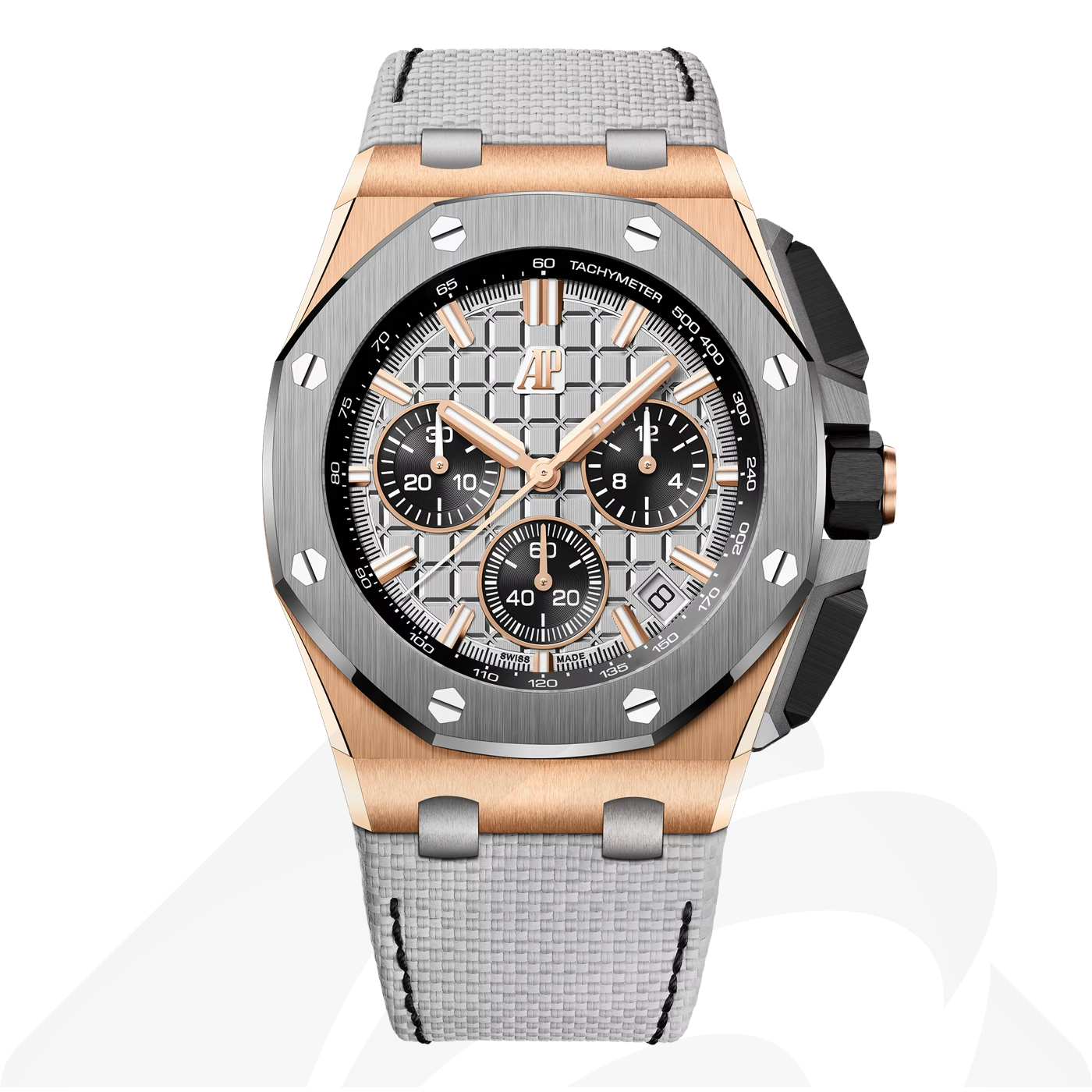 オーデマ ピゲ ロイヤル オーク オフショア クロノグラフ 素材:18Kピンクゴールド 色:グレー