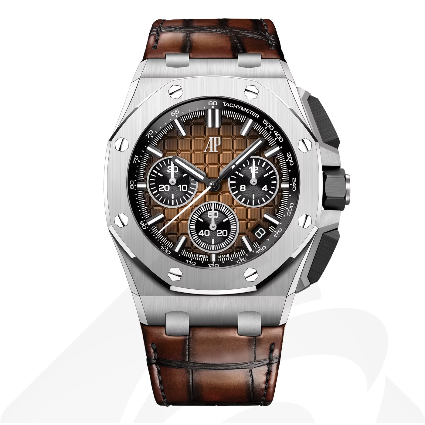 オーデマ ピゲ ロイヤル オーク オフショア クロノグラフ 素材:ステンレススティール 色:ブラウン