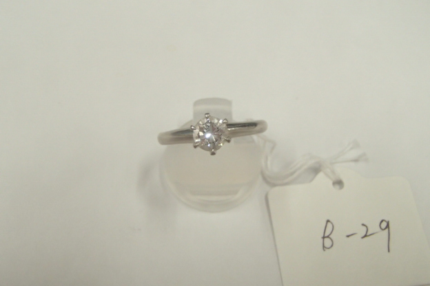 指輪Pt900 ダイヤ0.54ct 総重量4.5g