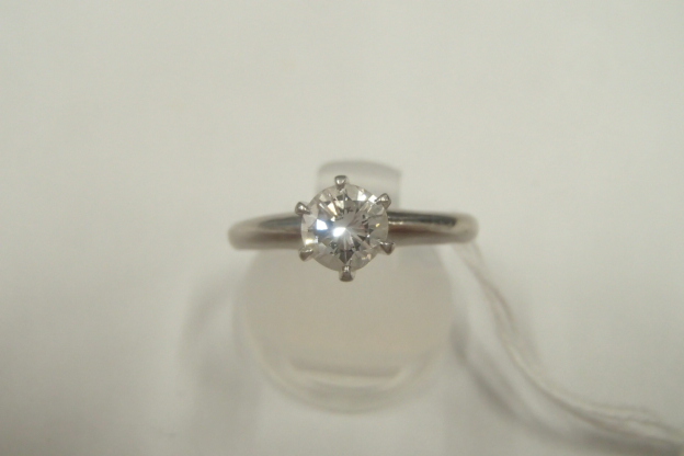指輪Pt900 ダイヤ0.54ct 総重量4.5g