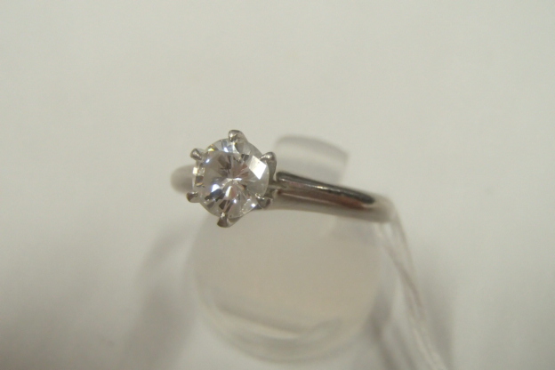 指輪Pt900 ダイヤ0.54ct 総重量4.5g