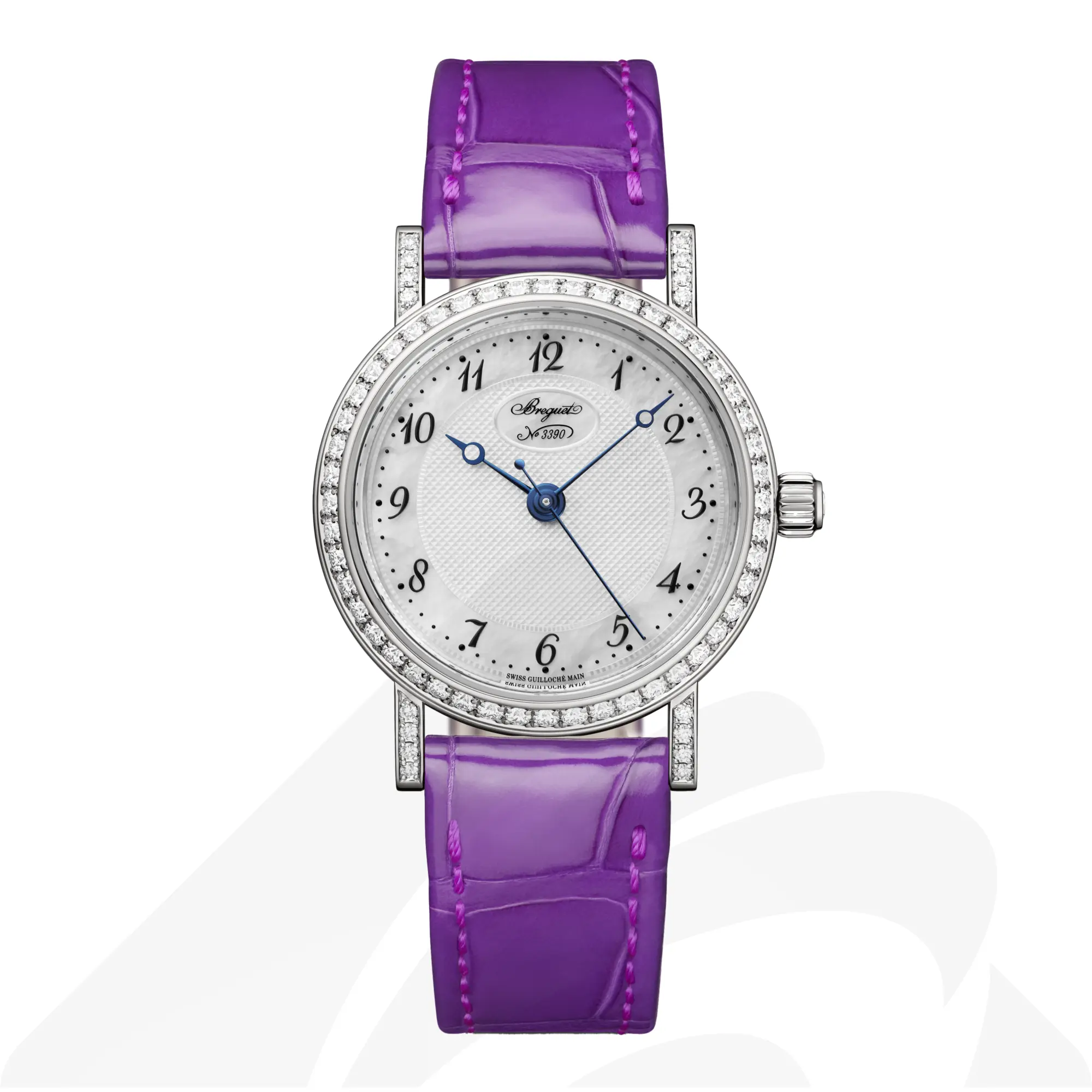 ブレゲ Classique 8068 素材:18Kホワイトゴールド 色:ホワイト