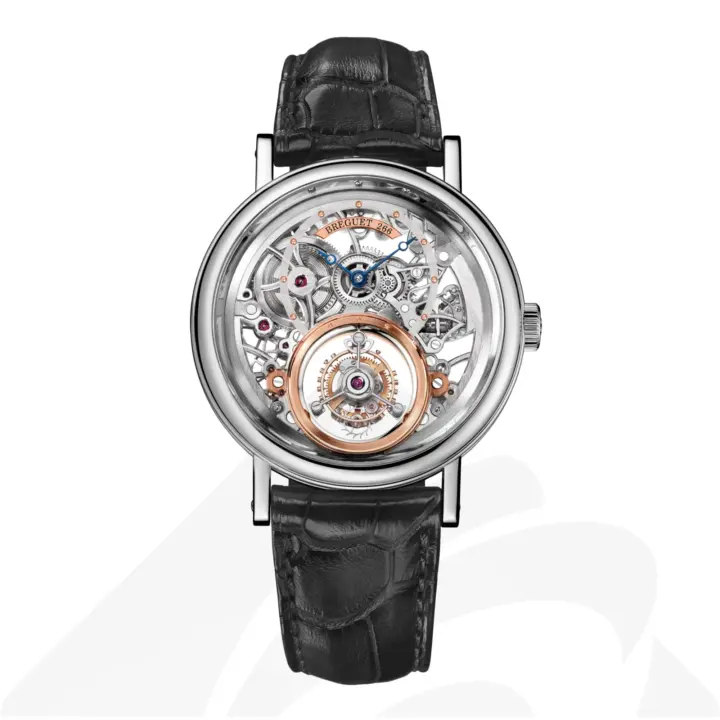 ブレゲ Classique Tourbillon Messidor 5335  素材:プラチナ 色:シルバー