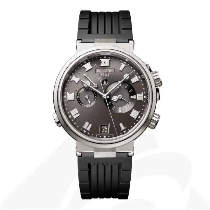 ブレゲ Marine Alarme Musicale 5547  素材:チタン 色:ブラウン