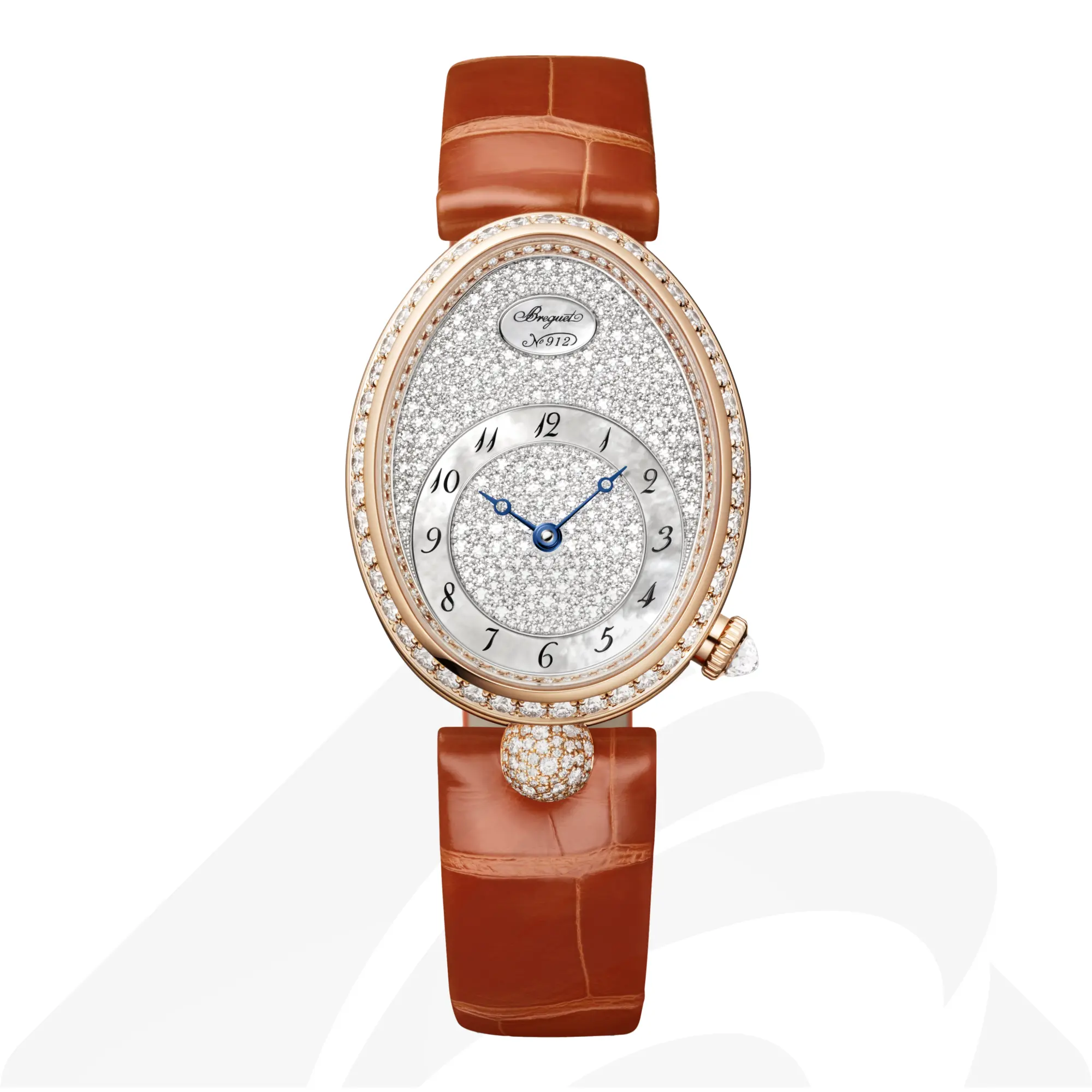 ブレゲ Reine de Naples 8938 素材:18Kローズゴールド 色:ホワイトマザーオブパール