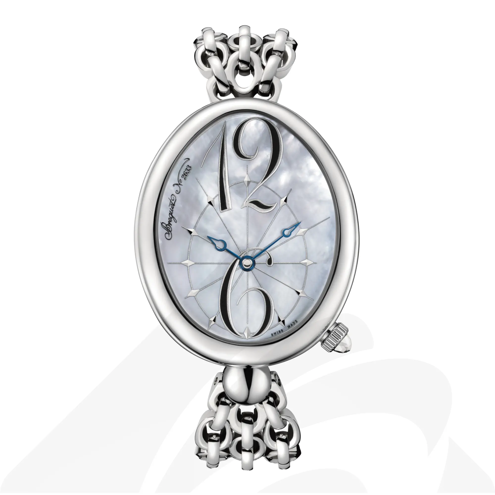 ブレゲ Reine de Naples 8967 素材:ステンレススティール 色:シルバー