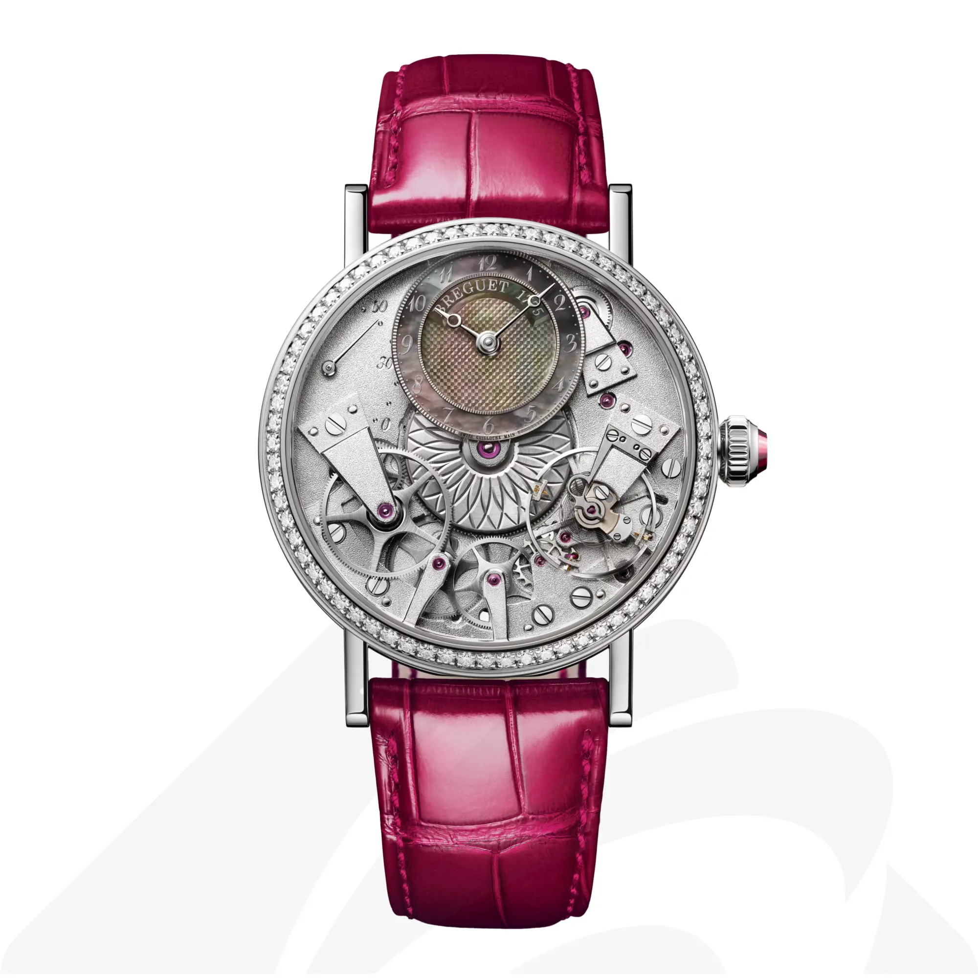 ブレゲ Tradition 7038 素材:18Kホワイトゴールド 色:シルバー