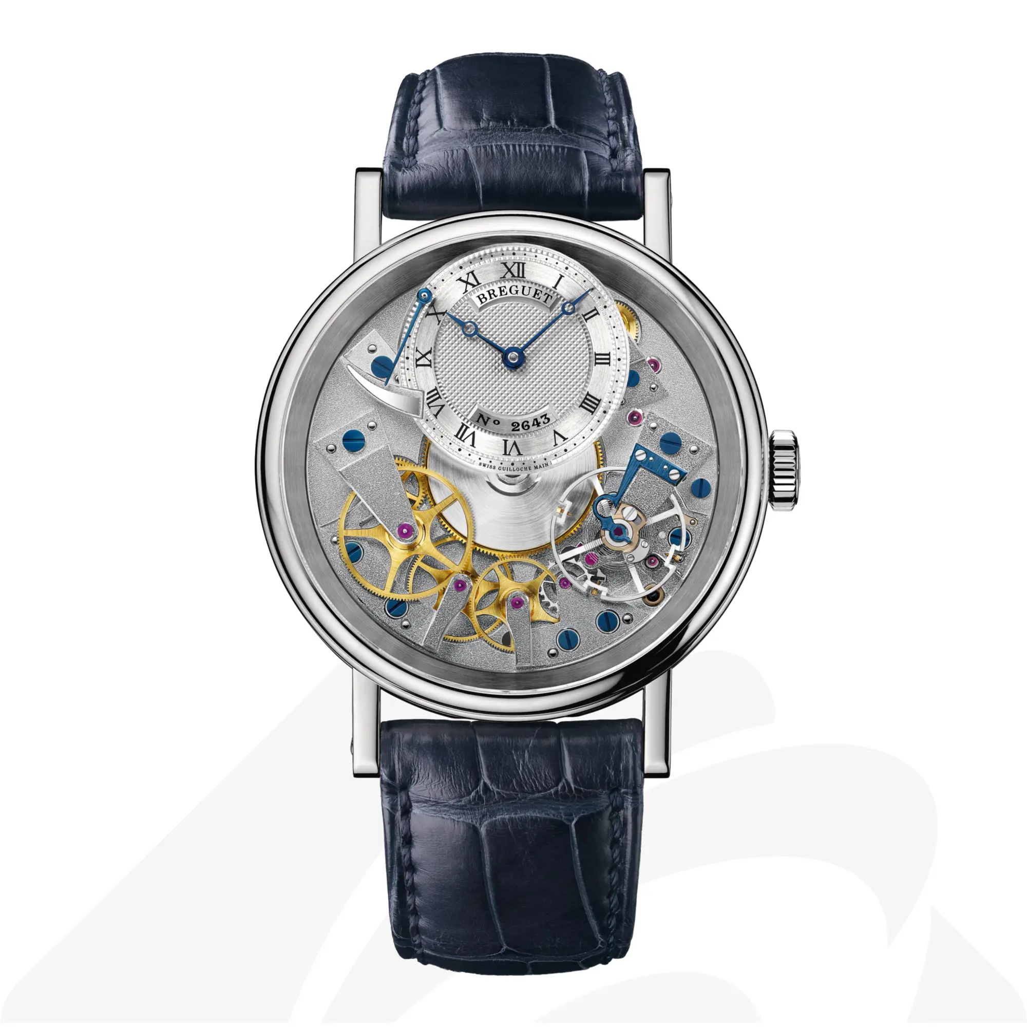 ブレゲ Tradition 7057 素材:18Kホワイトゴールド 色:シルバー