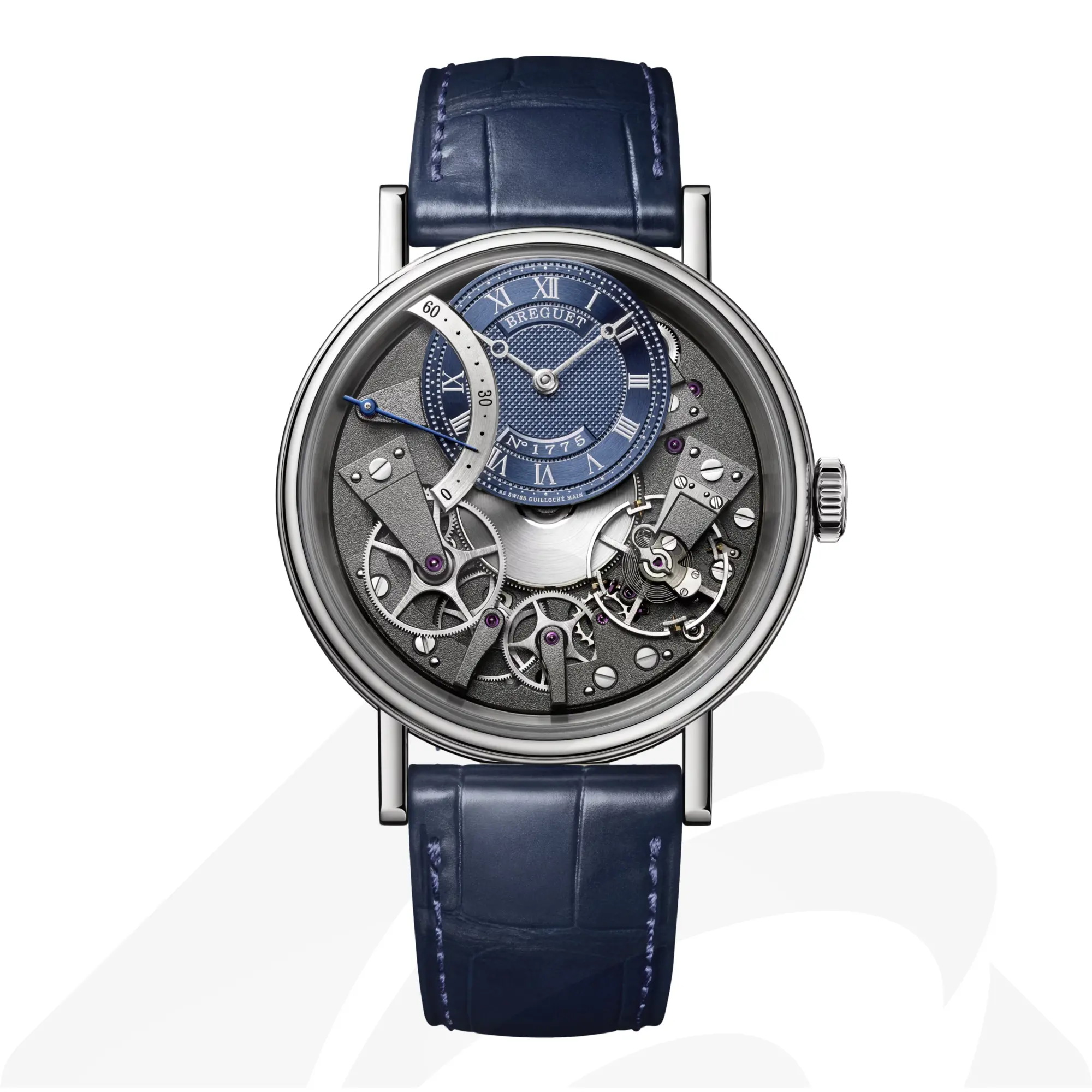 ブレゲ Tradition Seconde Rétrograde 7097 素材:18Kホワイトゴールド 色:グレー