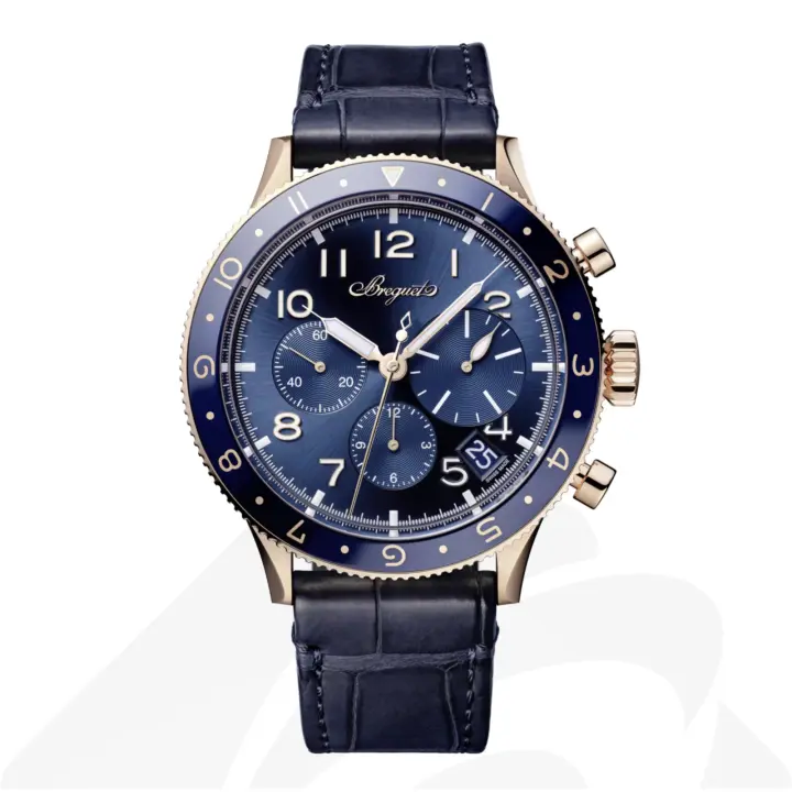ブレゲ Type XX Chronographe 2067  素材:18Kローズゴールド 色:ブラック