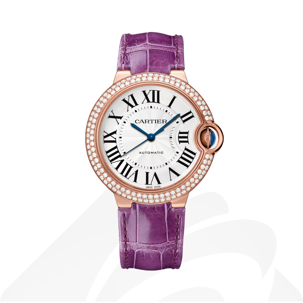 カルティエ Ballon Bleu de Cartier watch  素材:ピンクゴールド 色:シルバー