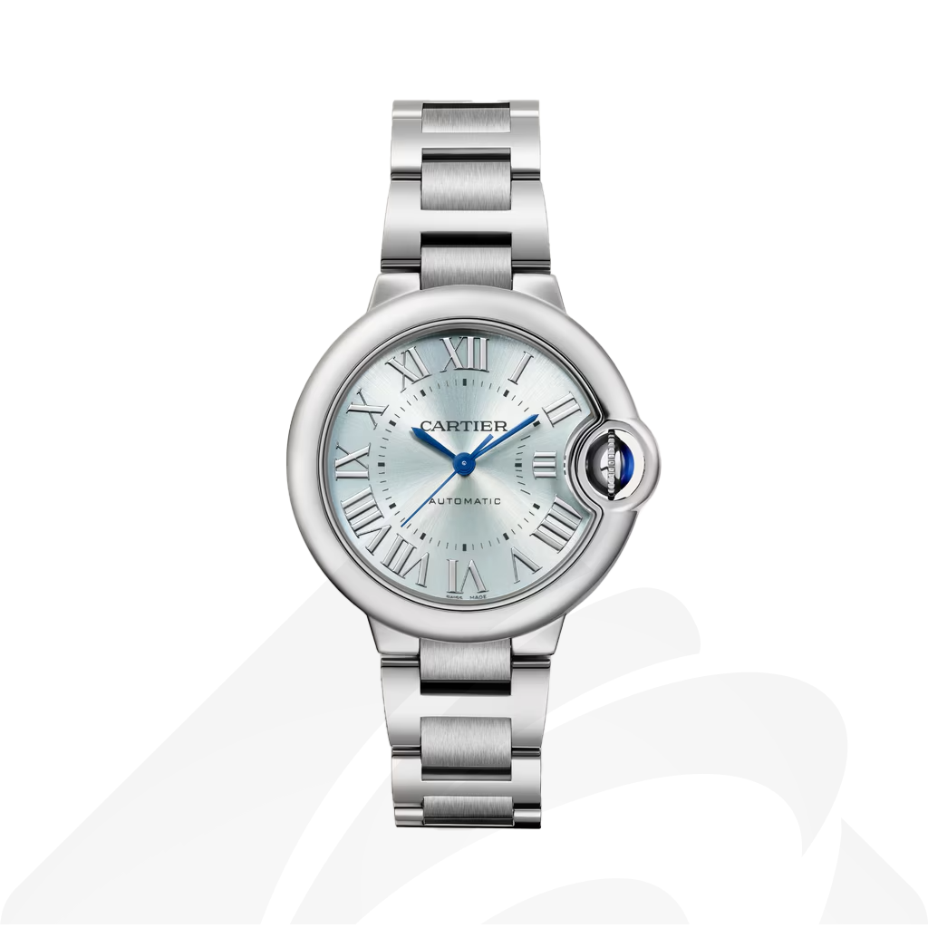 カルティエ Ballon Bleu de Cartier watch  素材:スティール 色:ブルーシルバー