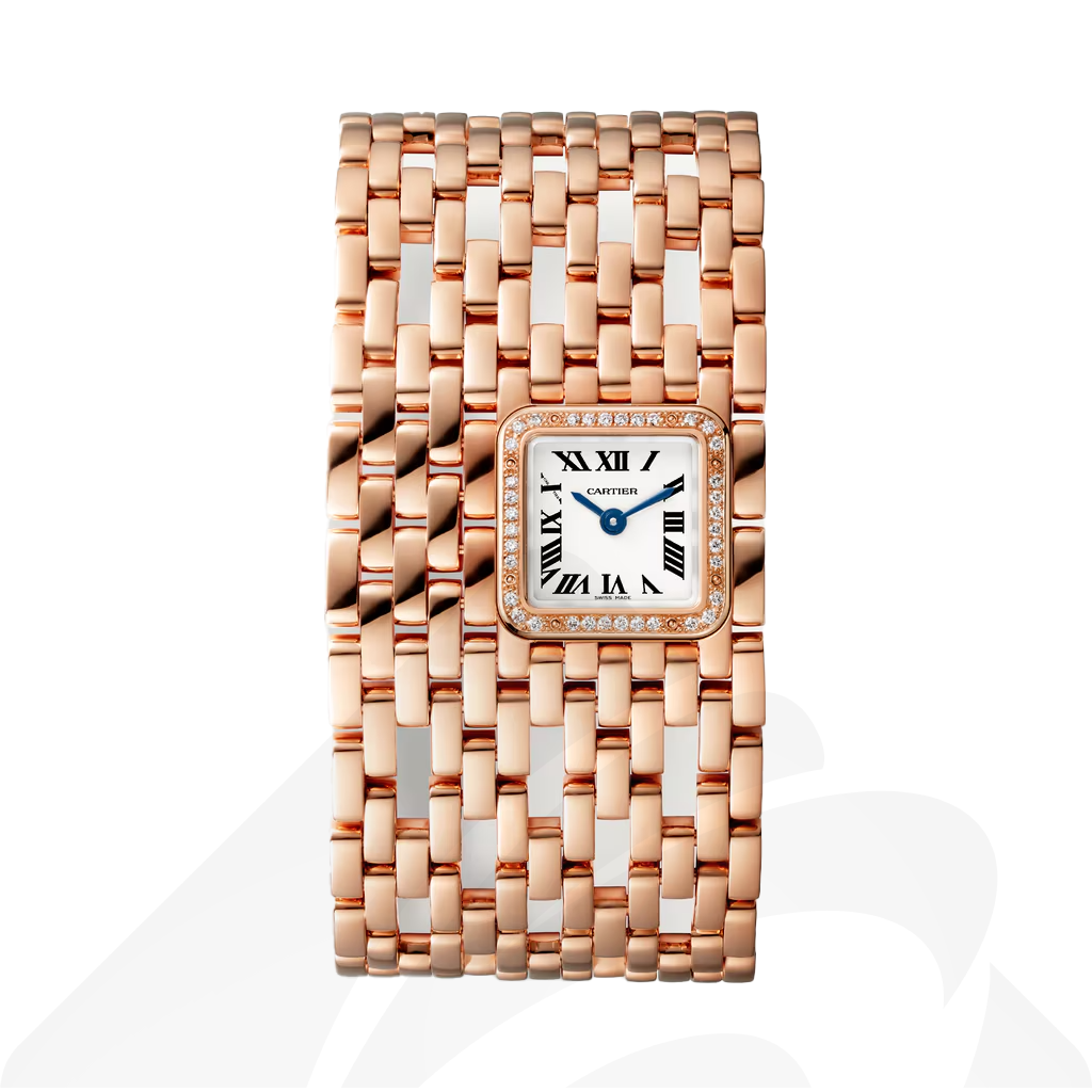 カルティエ Panthère de Cartier watch  素材:ピンクゴールド 色:シルバー