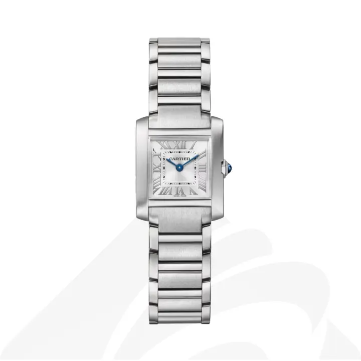 カルティエ Tank Française watch  素材:スティール 色:シルバーサンレイ