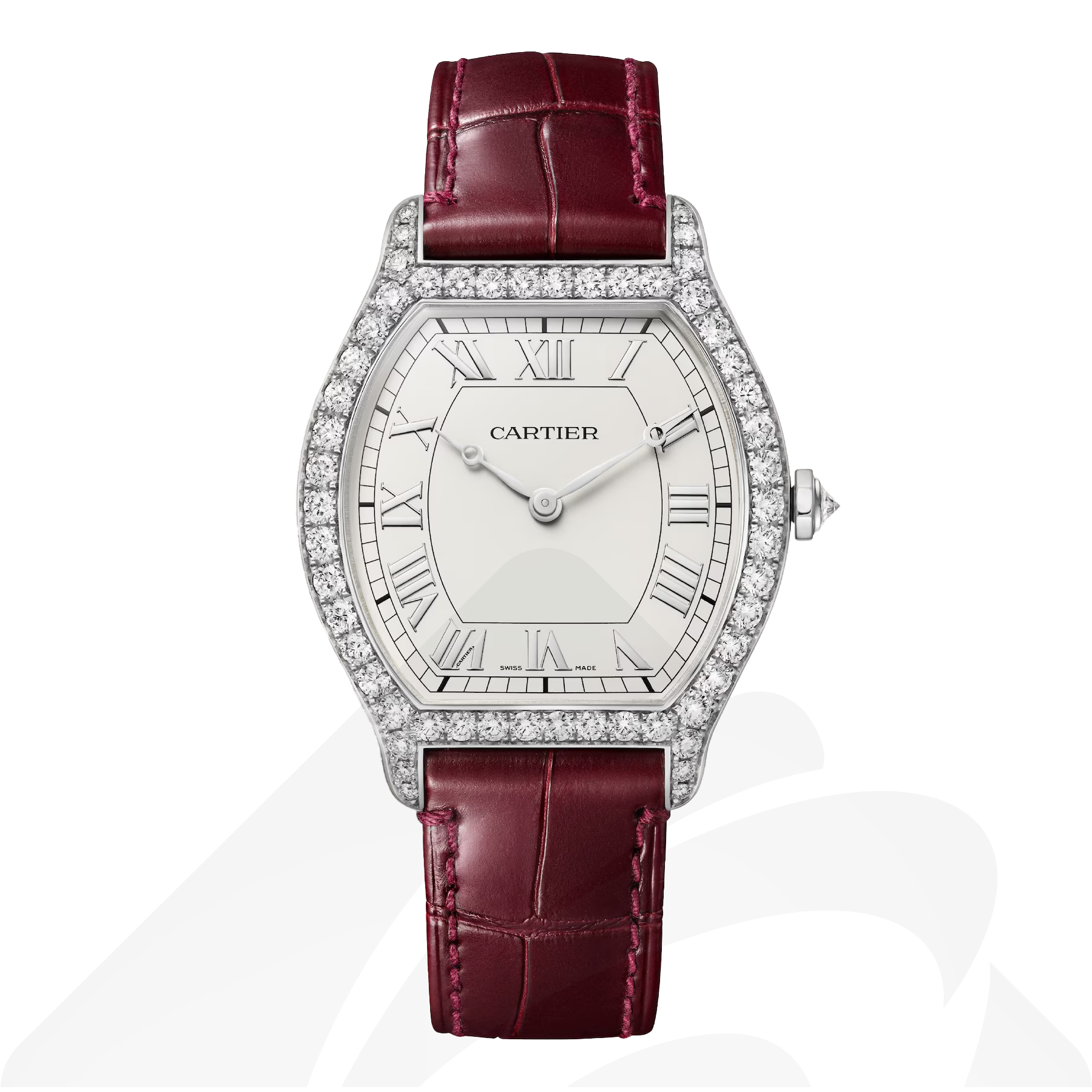 カルティエ Tortue watch  素材:プラチナ 色:シルバー