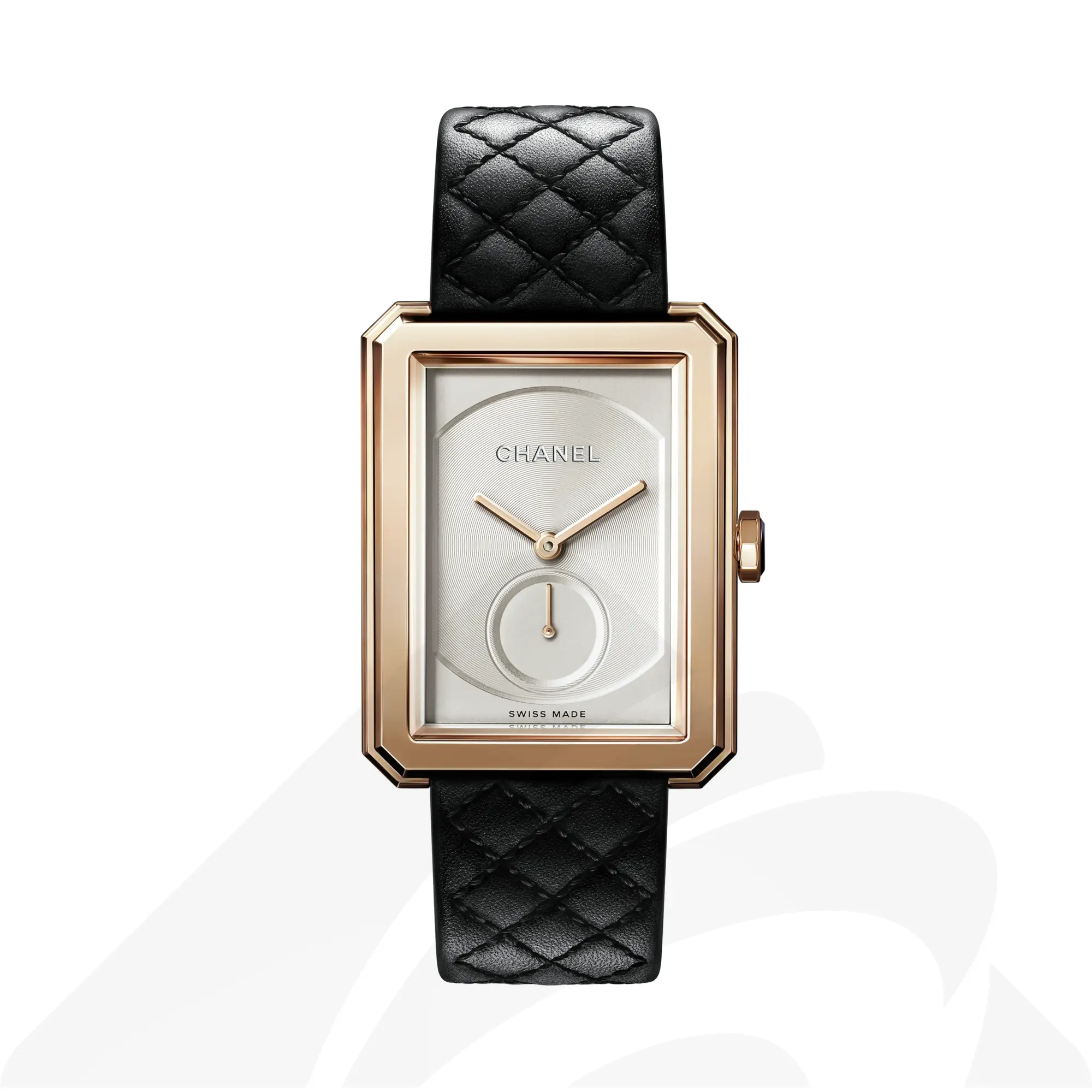 シャネル ボーイフレンド 素材:18Kベージュゴールド 色:オパール ホワイト