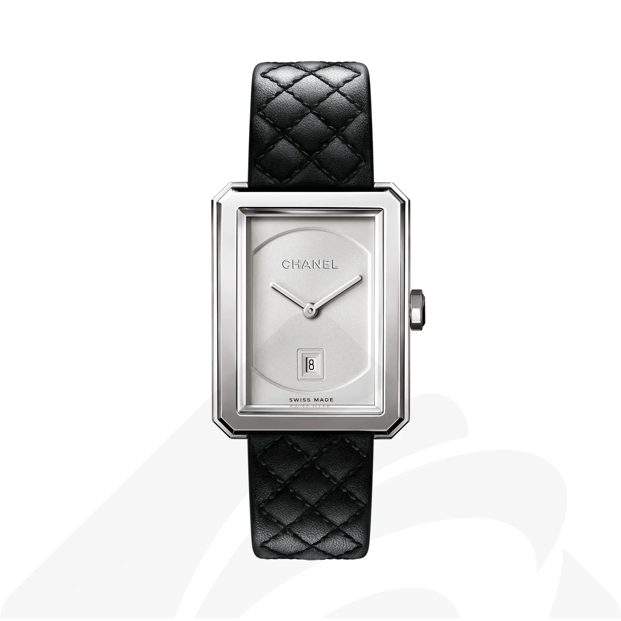 シャネル ボーイフレンド 素材:ステンレススティール 色:オパール ホワイト