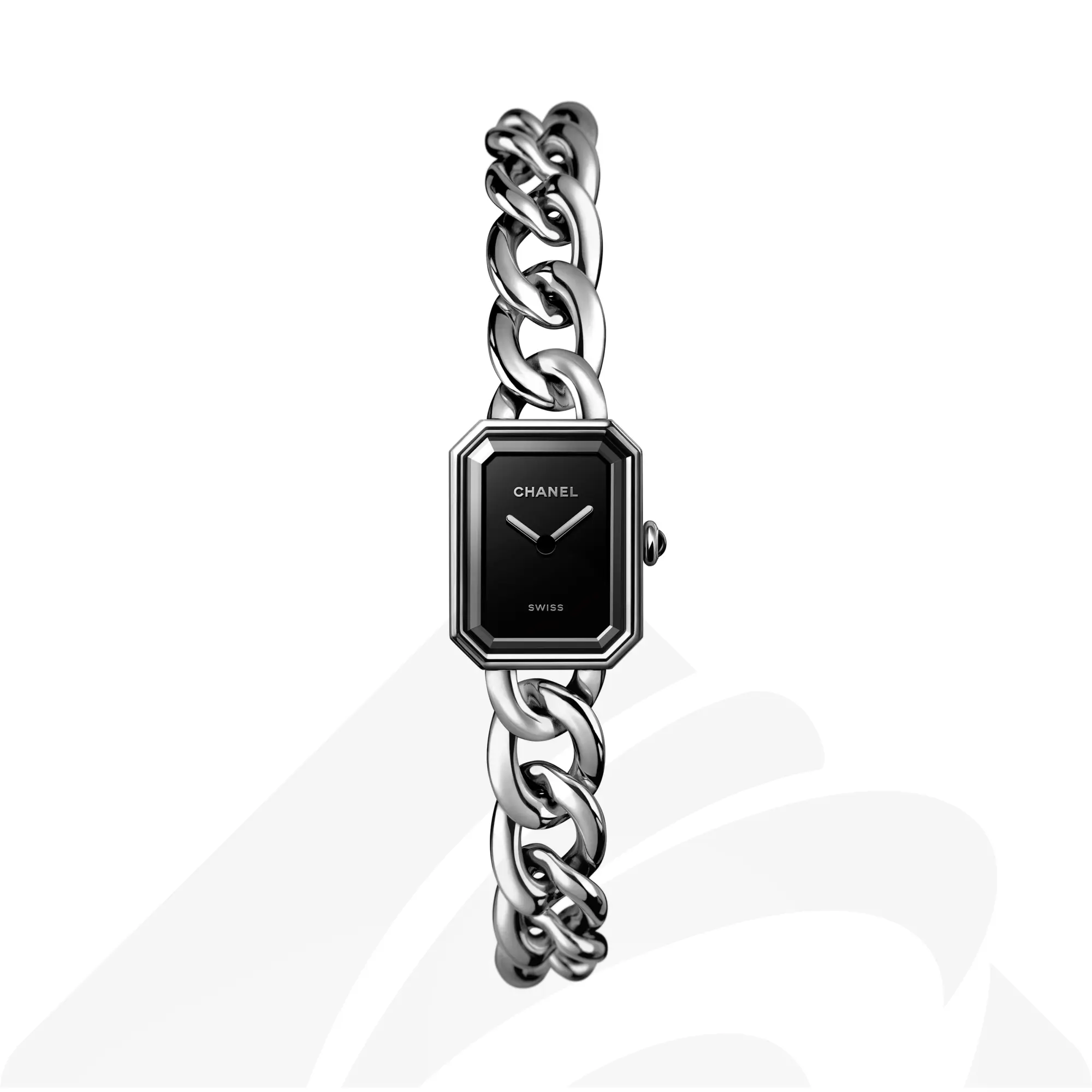 シャネル プルミエール メタル チェーン 素材:ステンレススティール 色:ブラック