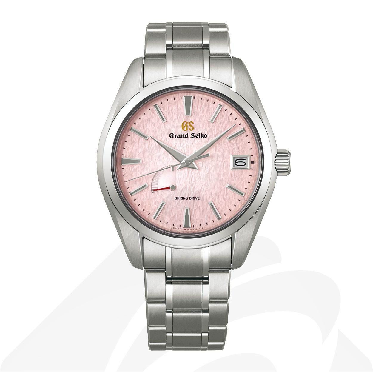 グランドセイコー SBGA497  素材:ブライトチタン、サファイアガラス 色:ライトピンク