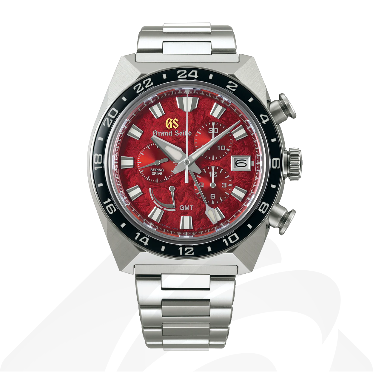 グランドセイコー SBGC275  素材:ブライトチタン、サファイアガラス 色:ダークレッド