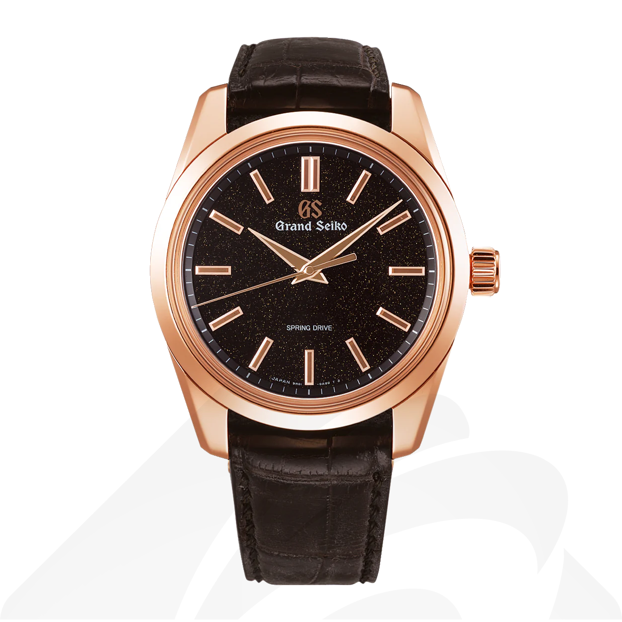 グランドセイコー SBGD202  素材:18Kピンクゴールド、サファイアガラス 色:ブラック