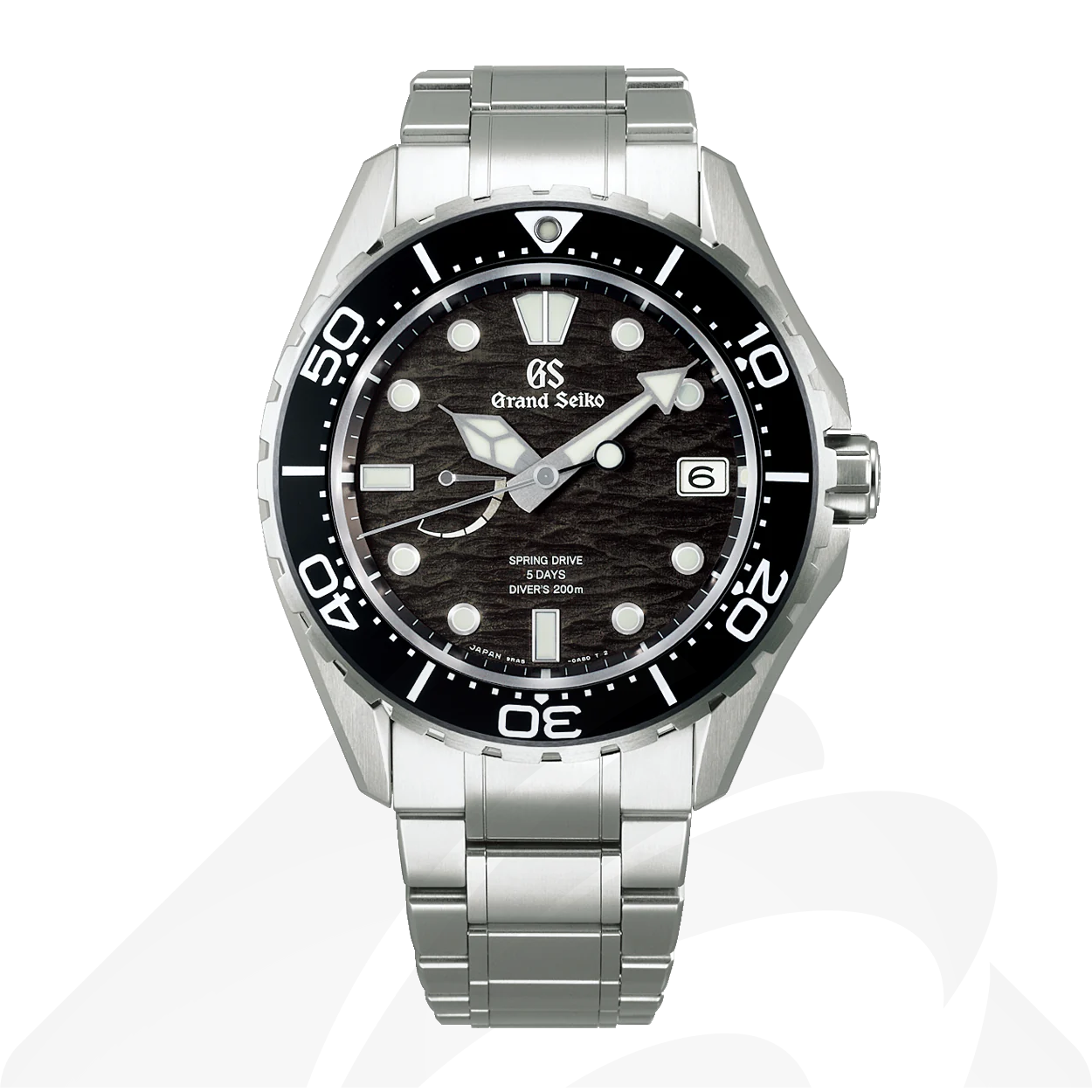 グランドセイコー SLGA015  素材:ブライトチタン 色:ブラック