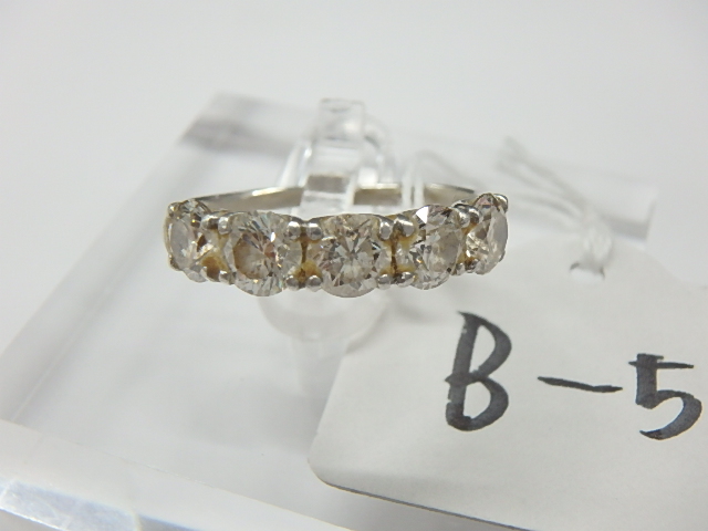Pt900 ダイヤ 3.4g 2.06ct 指輪