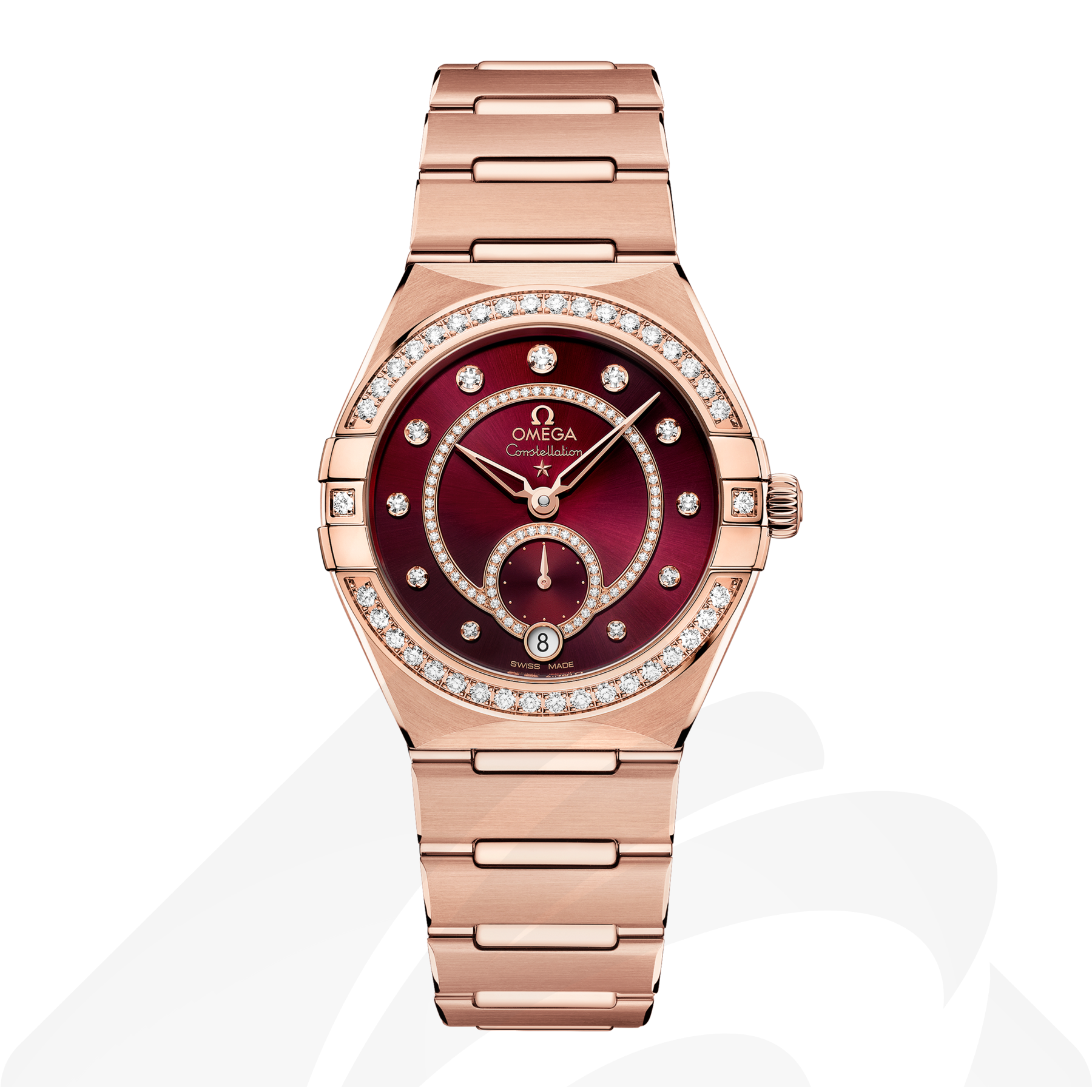 オメガ Constellation 素材:セドナゴールド 色:レッド
